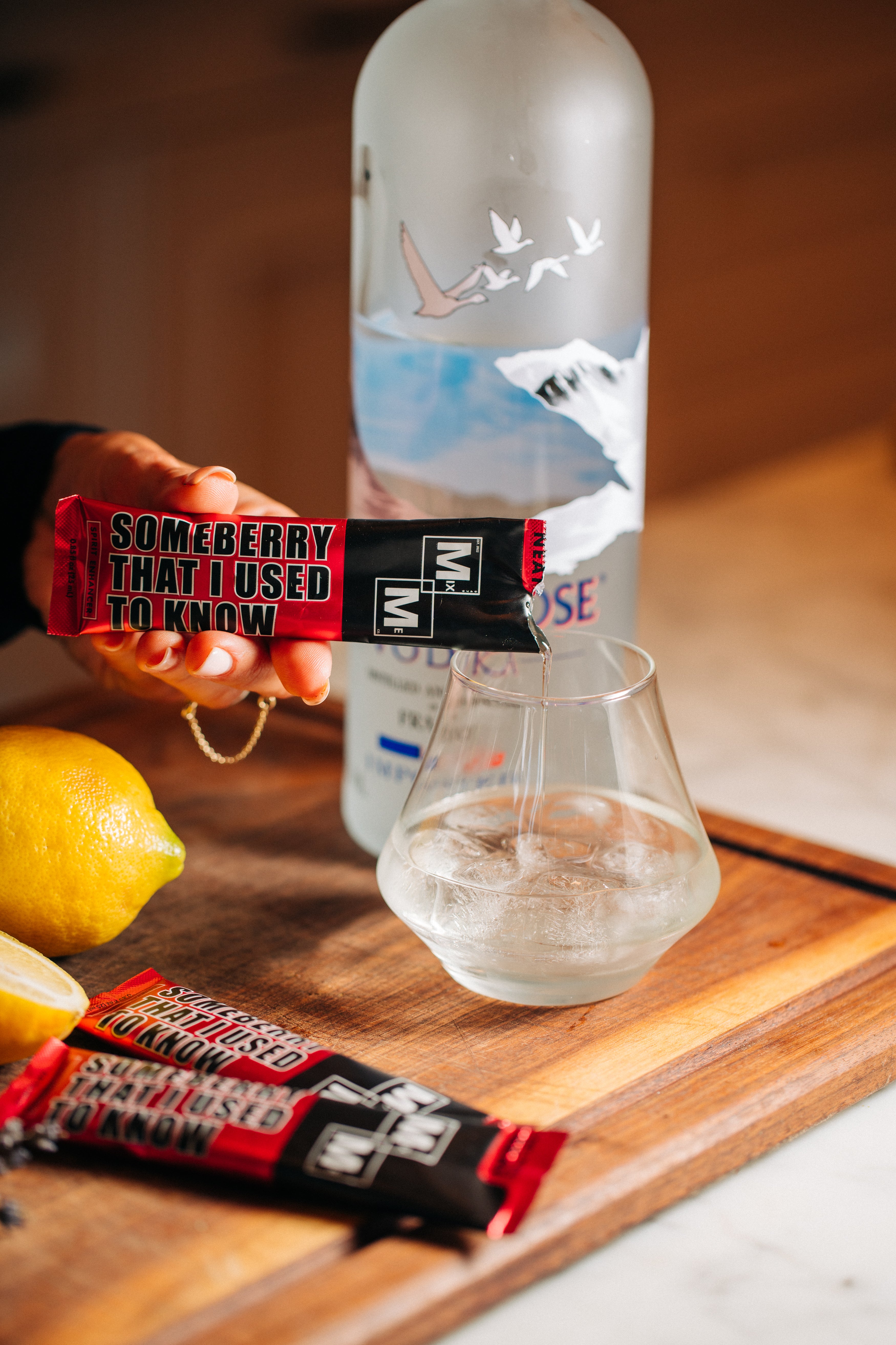 Rich Raspberry-Lemon Flavor, Clean Finish — A Mix Me Co. Cocktail