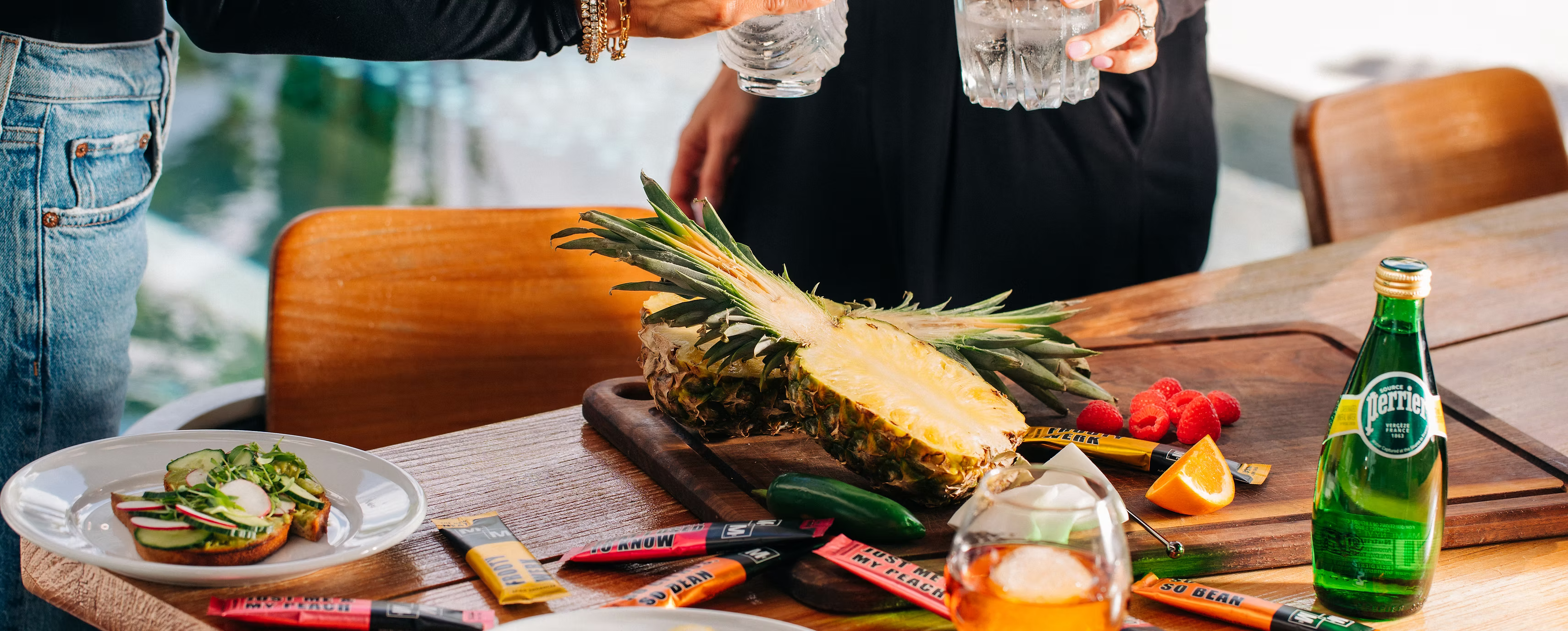 Convenient Single Serve Cocktail Mixers