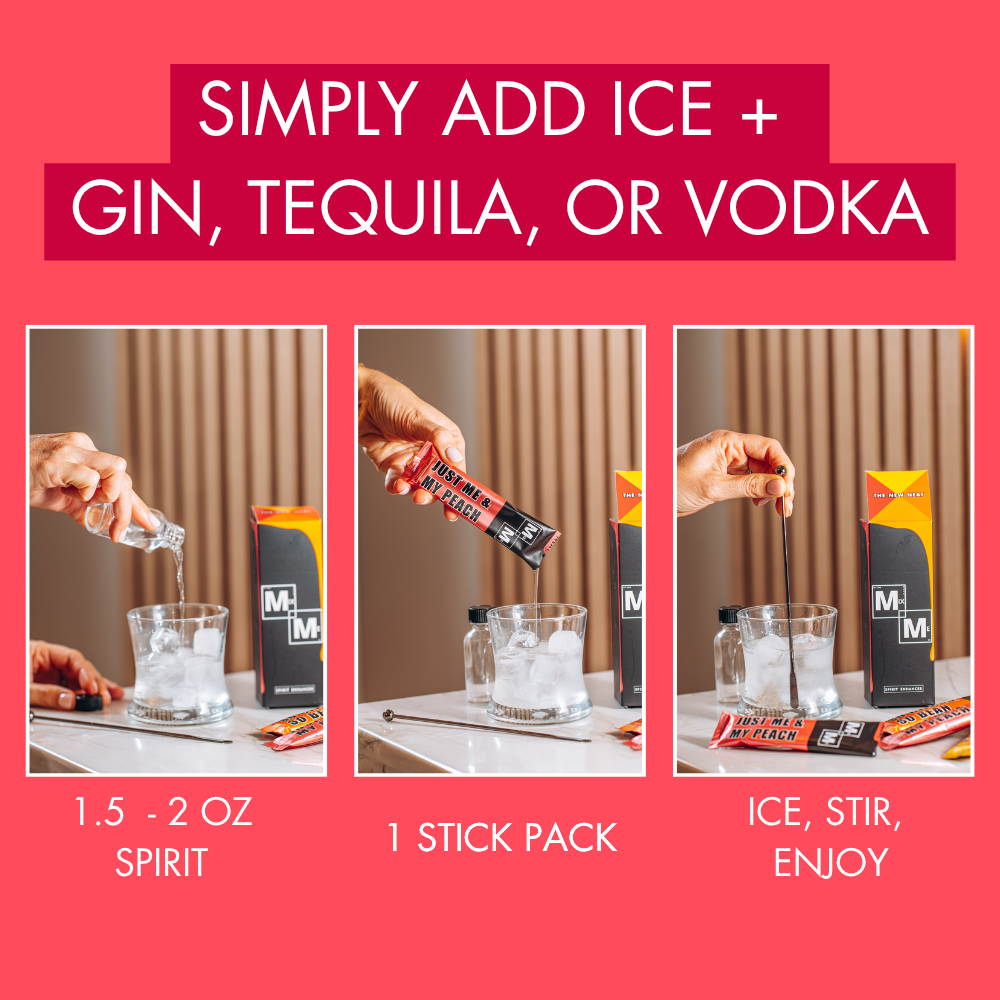 PEACH & ROSEMARY - MAKES 12 DRINKS image 1